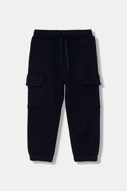 

Детские хлопковые штаны United Colors Of Benetton, темно-синий