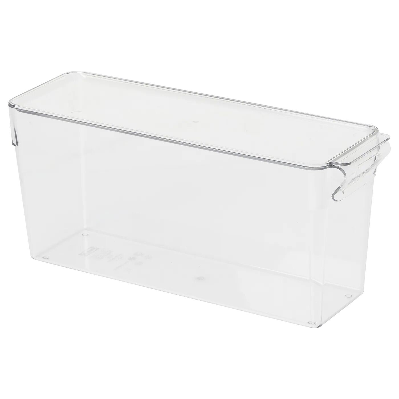 

Ящик для хранения в холодильнике, прозрачный, 32x10x14 см, KLIPPKAKTUS IKEA