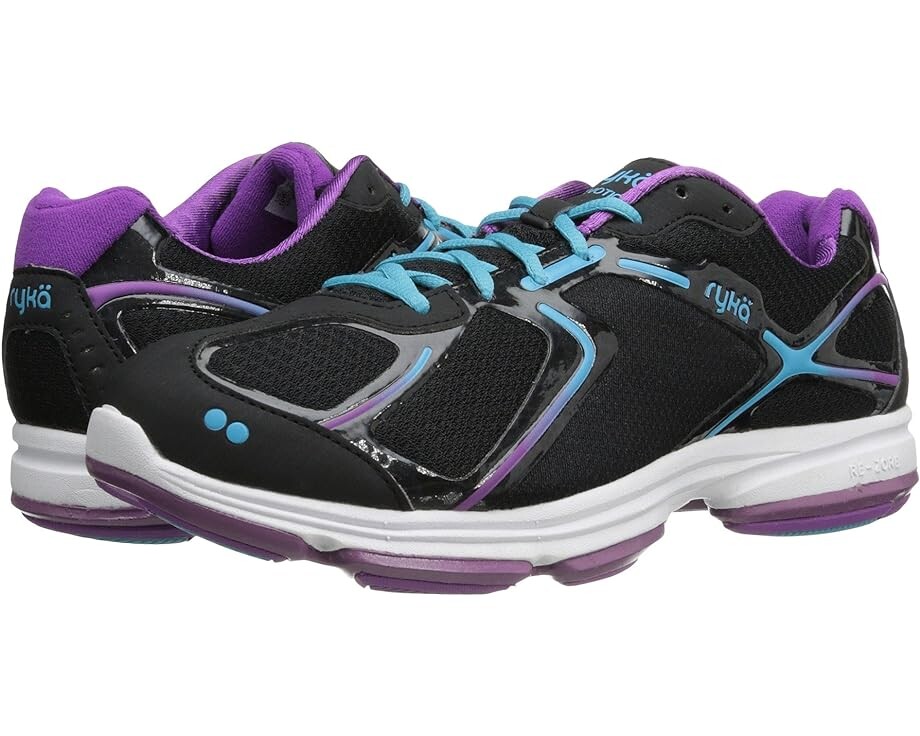 

Кроссовки Ryka Devotion, цвет Black/Bright Violet/Detox Blue 1