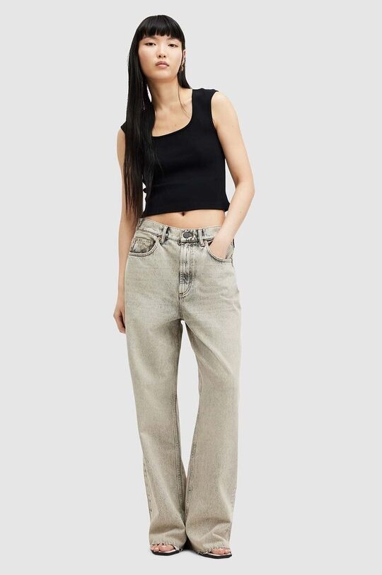 

Джинсы AllSaints, бежевый