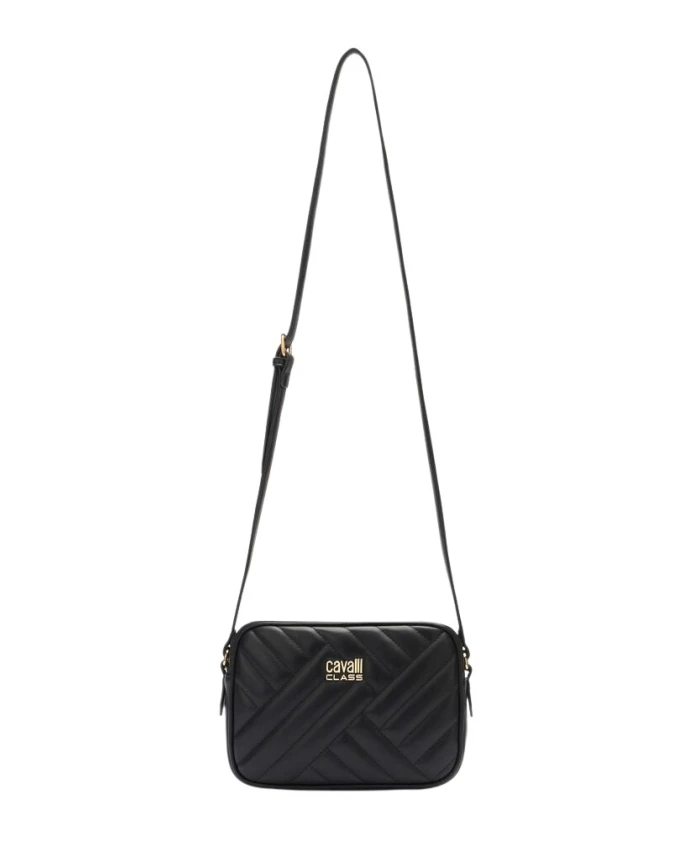 

Стильная сумка через плечо с цепочкой Roberto Cavalli, черный