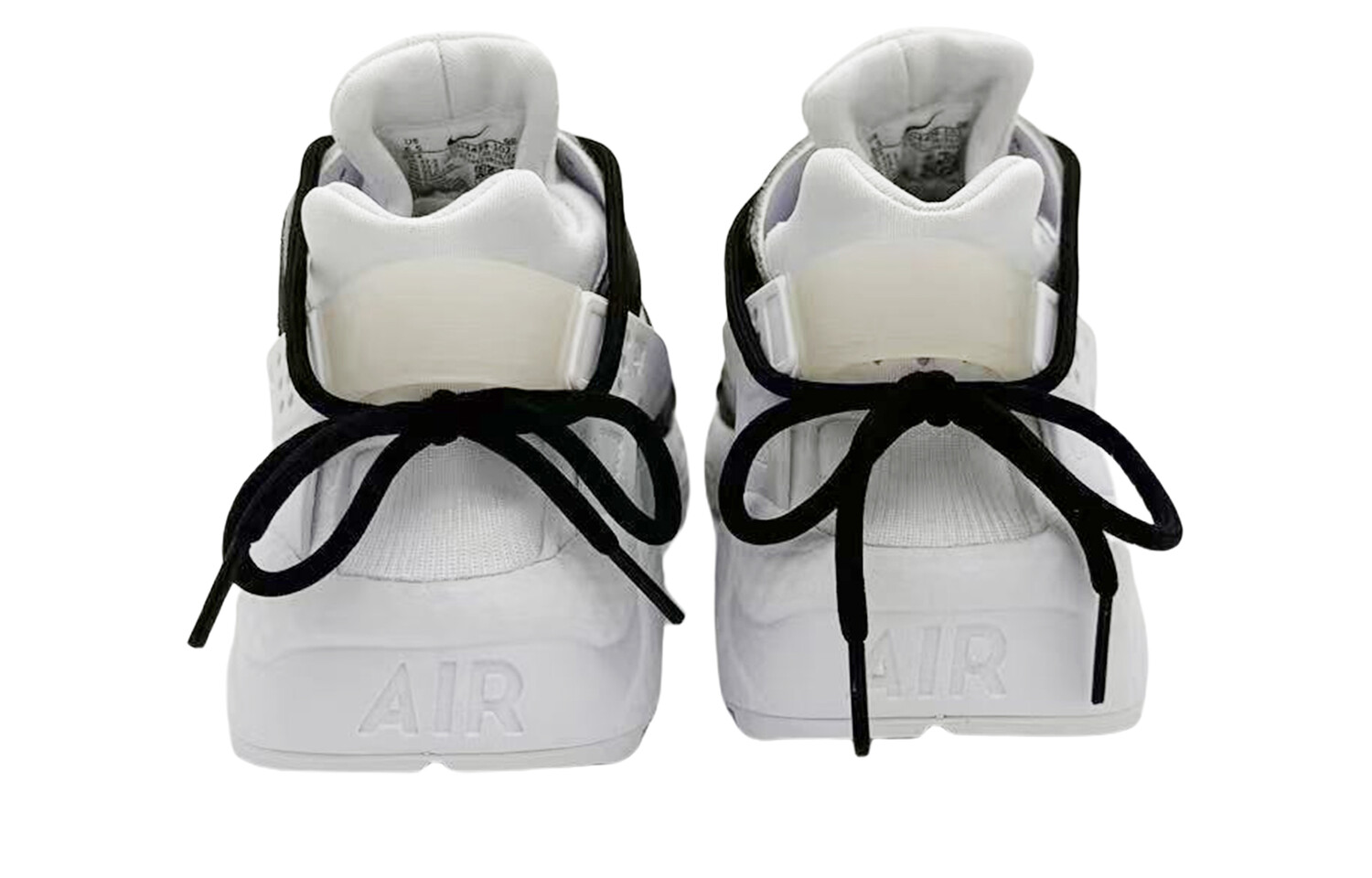 

Кроссовки Air Huarache женские с низким верхом, черные/белые Nike