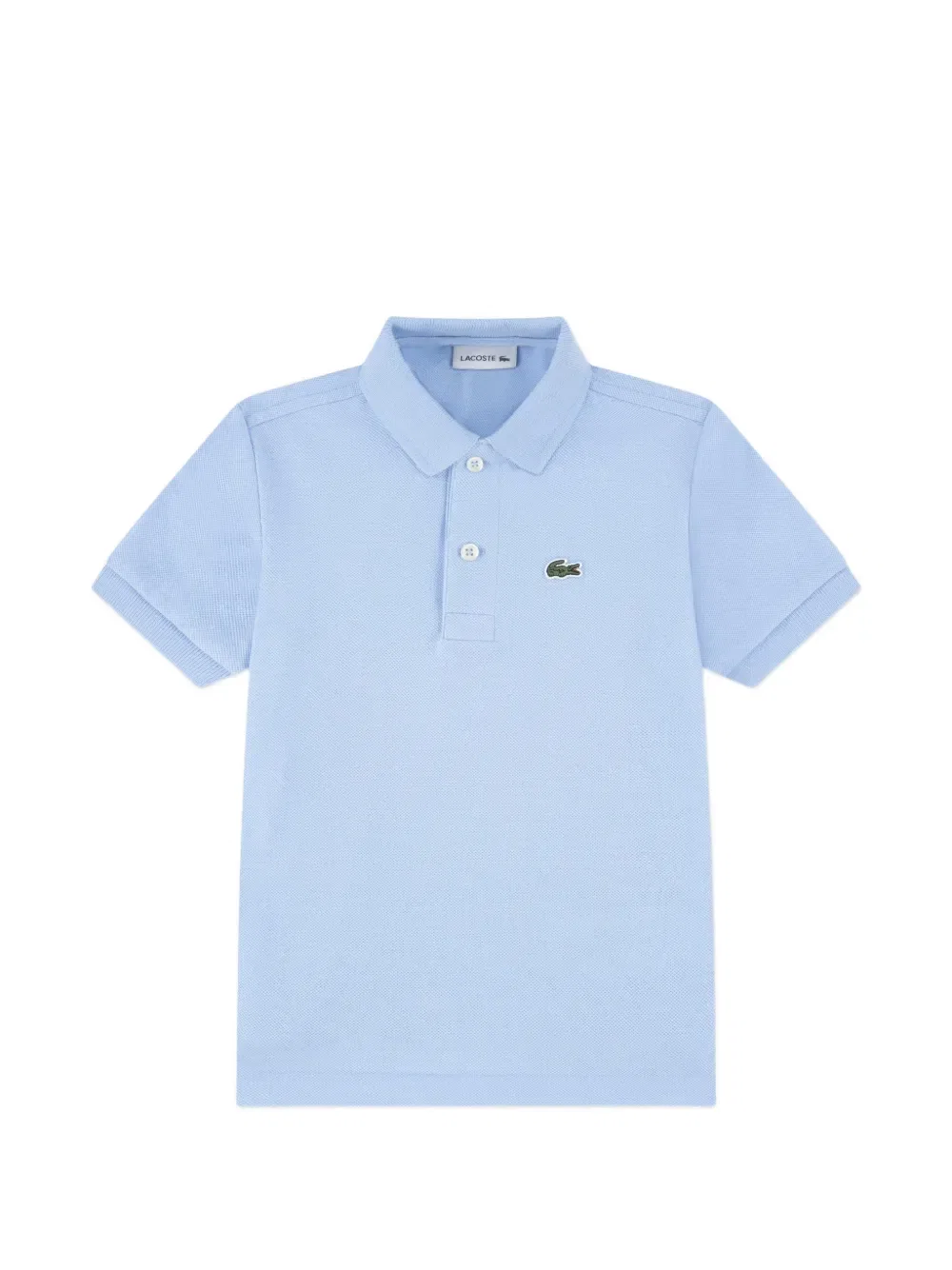 Поло с нашивкой с логотипом Lacoste Kids, синий