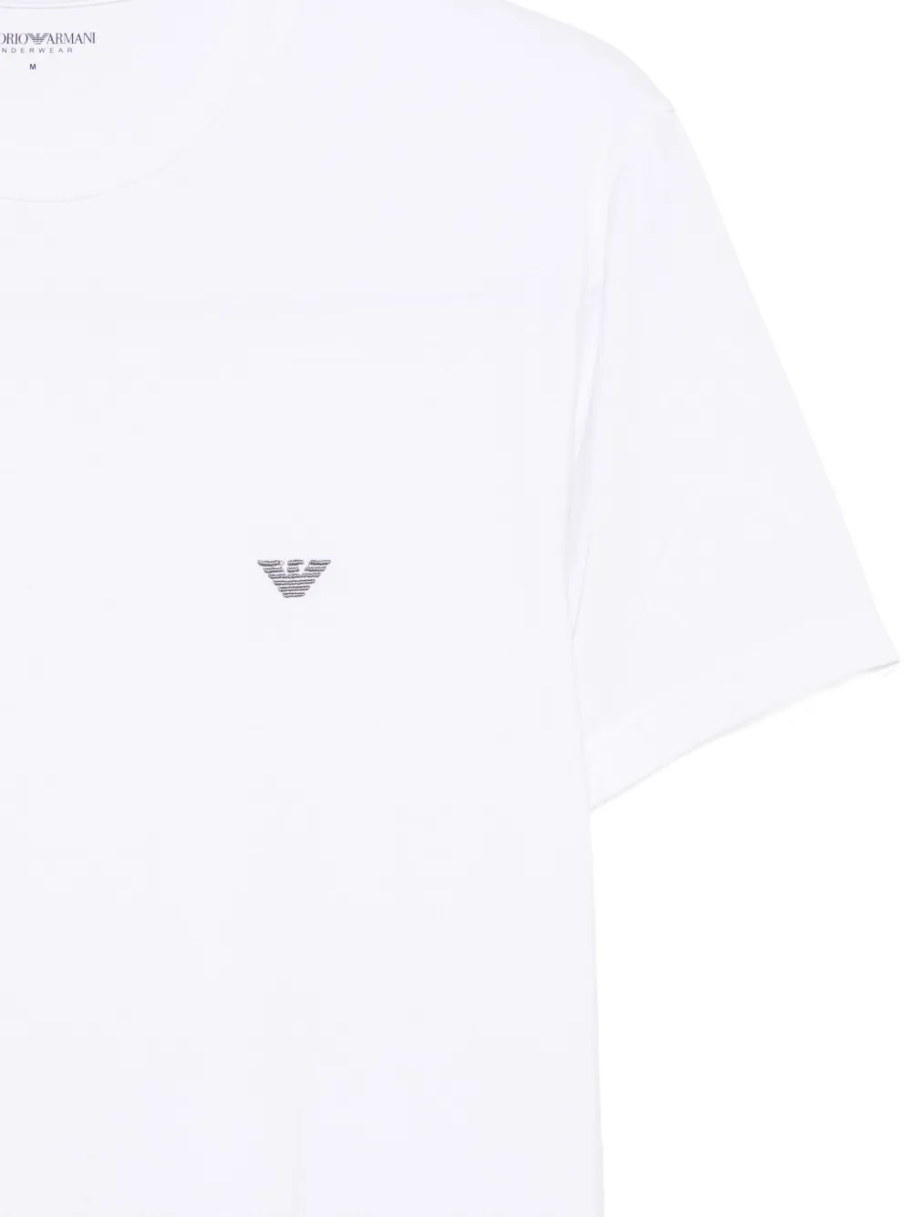 

Футболка с логотипом EMPORIO ARMANI, белый