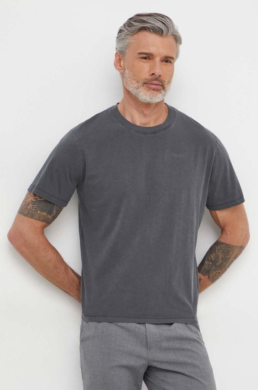

Футболка хлопковая Jacko Pepe Jeans, серый