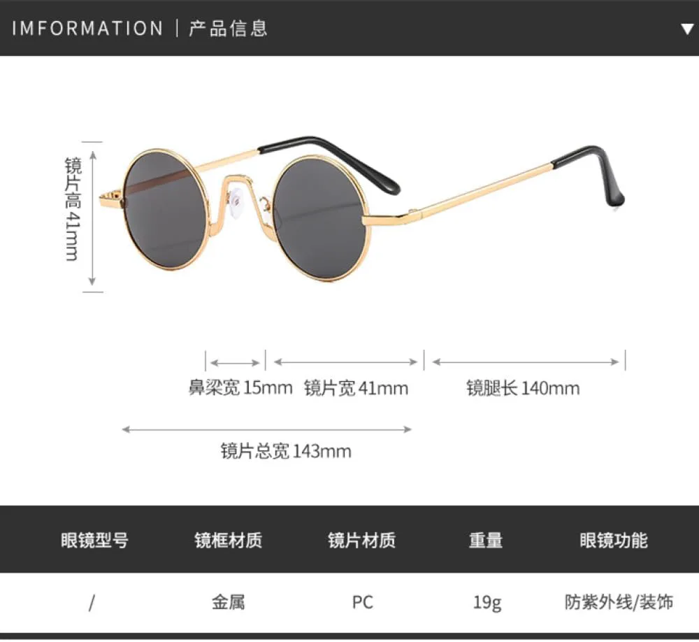 

Винтажные круглые солнцезащитные очки для женщин и мужчин, ретро-очки с зеркальными линзами, женская металлическая оправа, модные, конфетного цвета MTZJH, 4