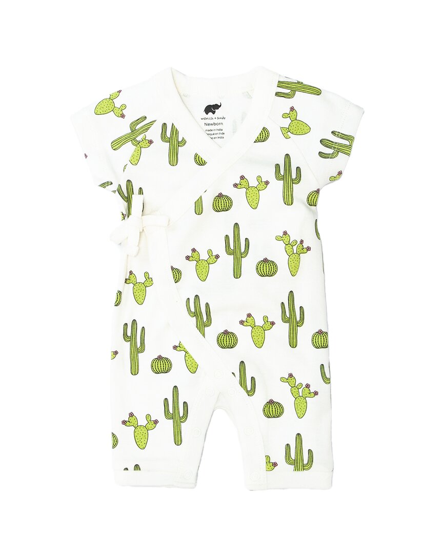 

Monica + Andy Милый детский бодик Sweet Baby B, зеленый