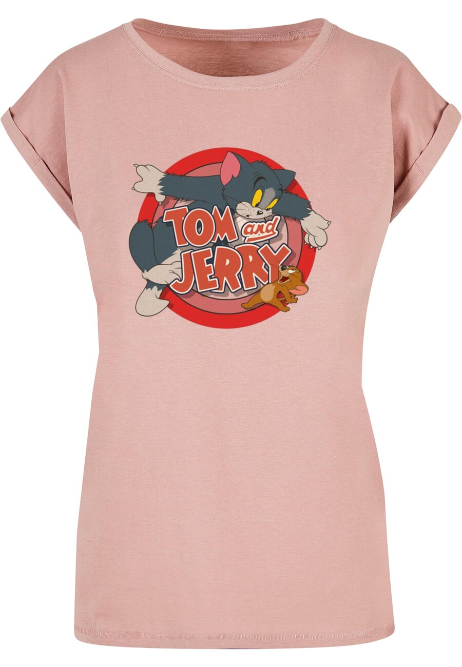 

Футболка ABSOLUTE CULT Shirt Tom And Jerry - Classic Catch, темно-розовый