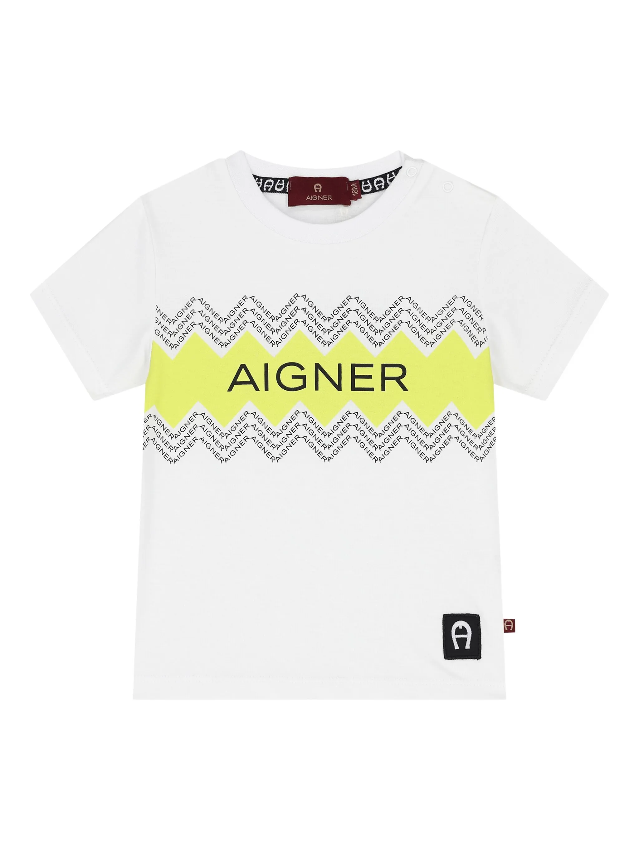 

Футболка с логотипом Aigner Kids, белый