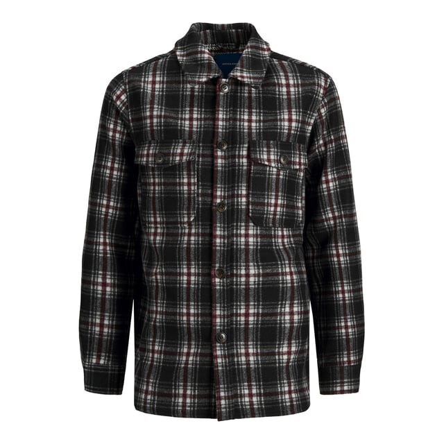 

Куртка-Рубашка в клетку jorollie ls Jack & Jones, черный