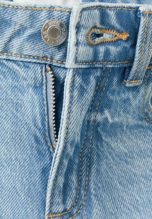 Детские джинсовые шорты Mango Kids, Blue — фото 3
