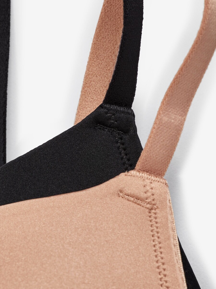 Бюстгальтер на косточках Next T-shirt Bra Holly, цвет cream/black — фото 3