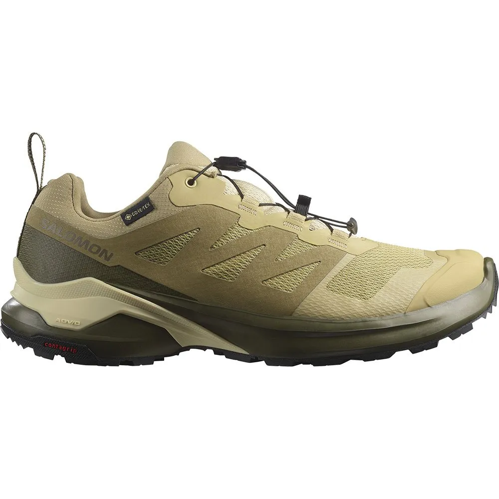 

Походные беговые кроссовки Salomon X-Adventure Goretex, зеленый
