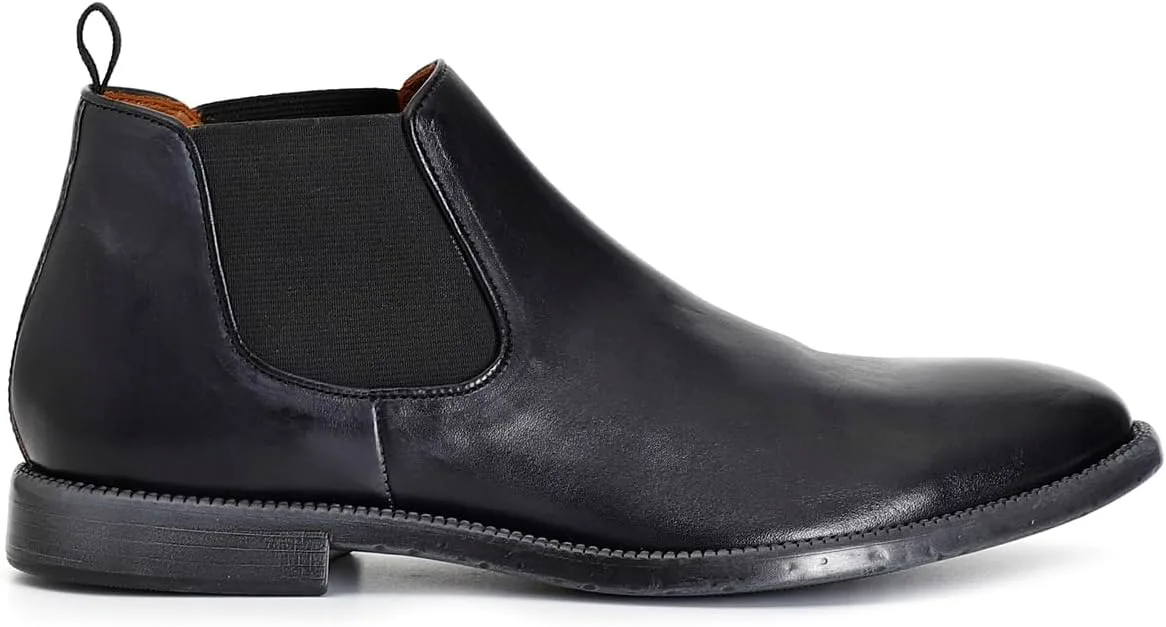 Ботинки Cafe Noir C1RM1030 с эластичной кожаной отделкой Cafenoir, цвет Anthracite