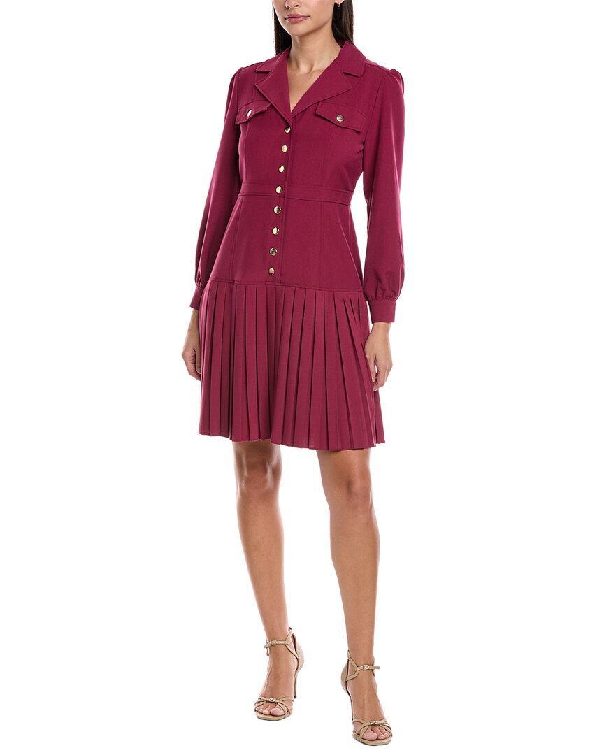 

Nanette Lepore Платье плиссированное с заниженной талией Nanette Nanette Lepore, фиолетовый