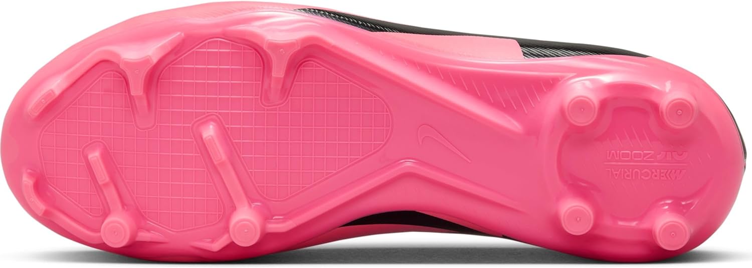 Детские футбольные бутсы Nike Unisex с низким верхом, Pink Foam Black — фото 4