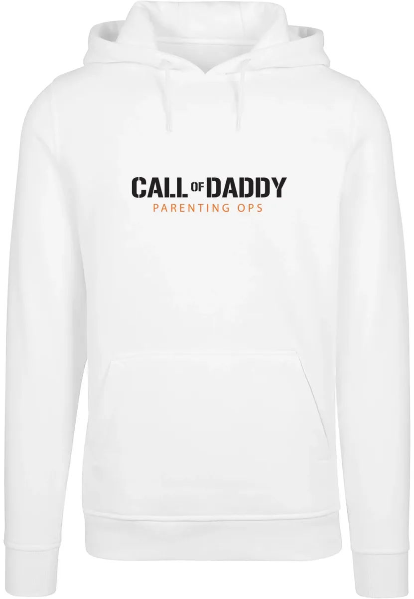 

Толстовка с капюшоном Merchcode " Merchcode Men's Fathers Day - Call of Daddy Hoody", белый