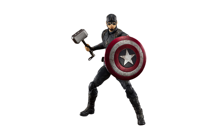 

Японская Marvel S.H. Figuarts Капитан Америка Final Battle Edition фигурка BANDAI, The Avengers 4 Captain America