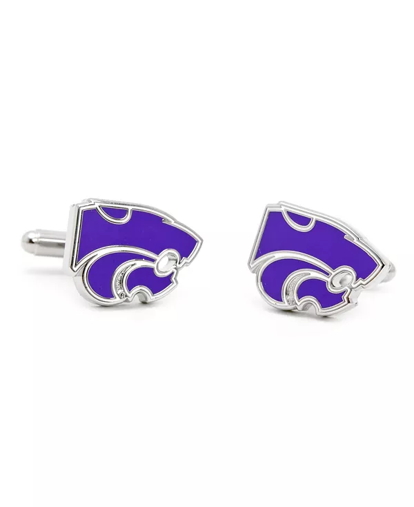 

Запонки «Дикая кошка» Университета штата Канзас Cufflinks Inc., purple