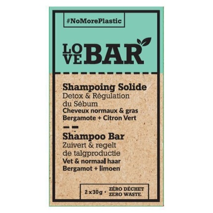 

Шампунь твердый детоксифицирующий и регулирующий с бергамотом и лаймом - 60 г