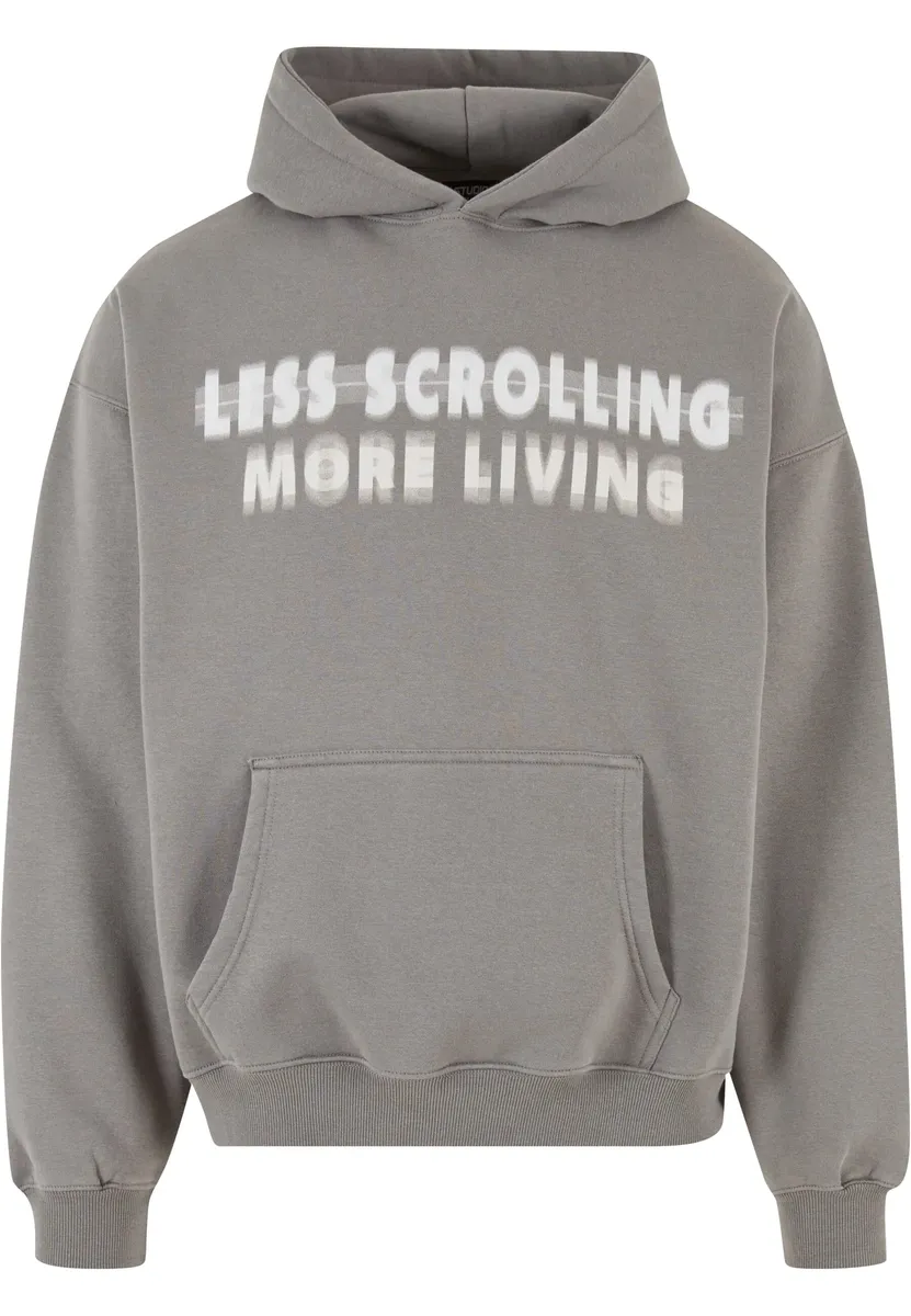 

Толстовка с капюшоном 2Y Studios " 2Y Studios Men's 2Y Less Scrolling Oversize Hoodie", серый
