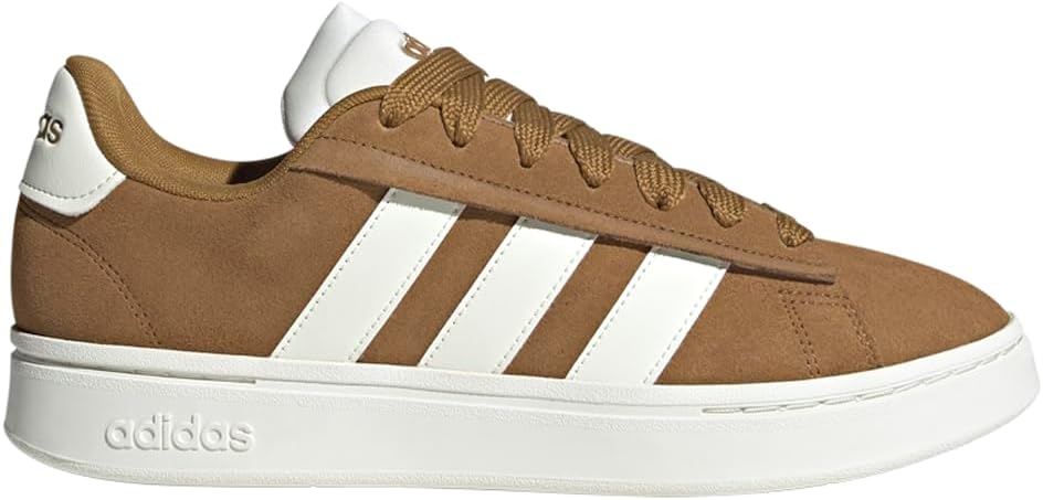 Мужские кроссовки Adidas Grand Court Alpha 00s, слоновая кость/бронзовый — фото 2