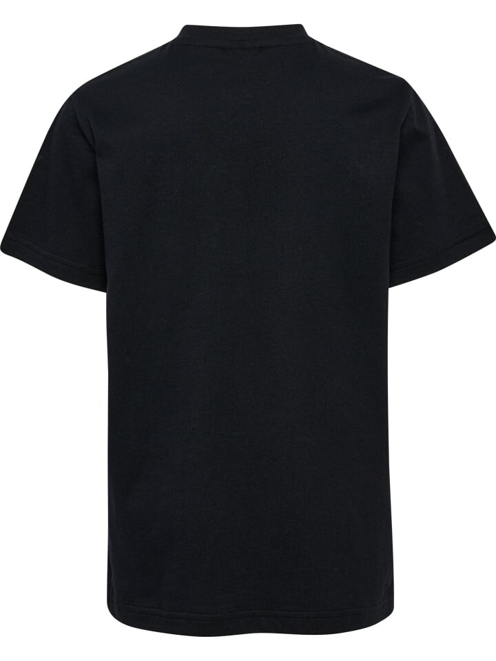 

Футболка Hummel S/S Hmltukas Kinder, цвет black beauty/marshmallow