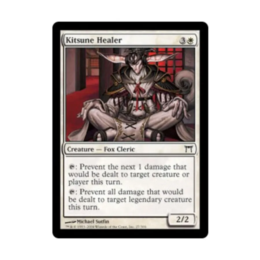 

CCG Целитель Кицунэ (клавиша C), MTG - Champions of Kamigawa