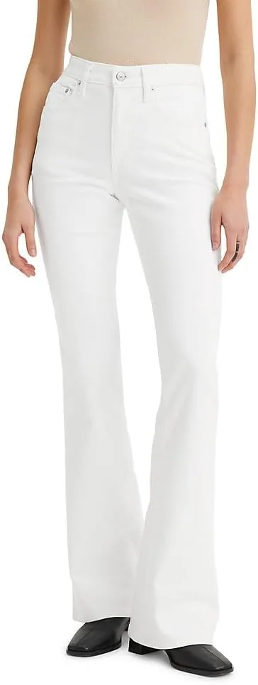 Levi's Women's 726 Высокие расклешенные джинсы (также доступны в размерах Plus), белый