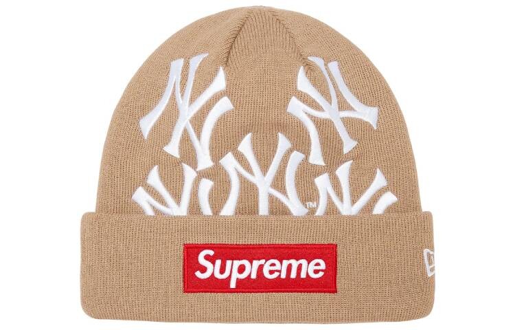 

Шапка Supreme New York Yankees, коричневый