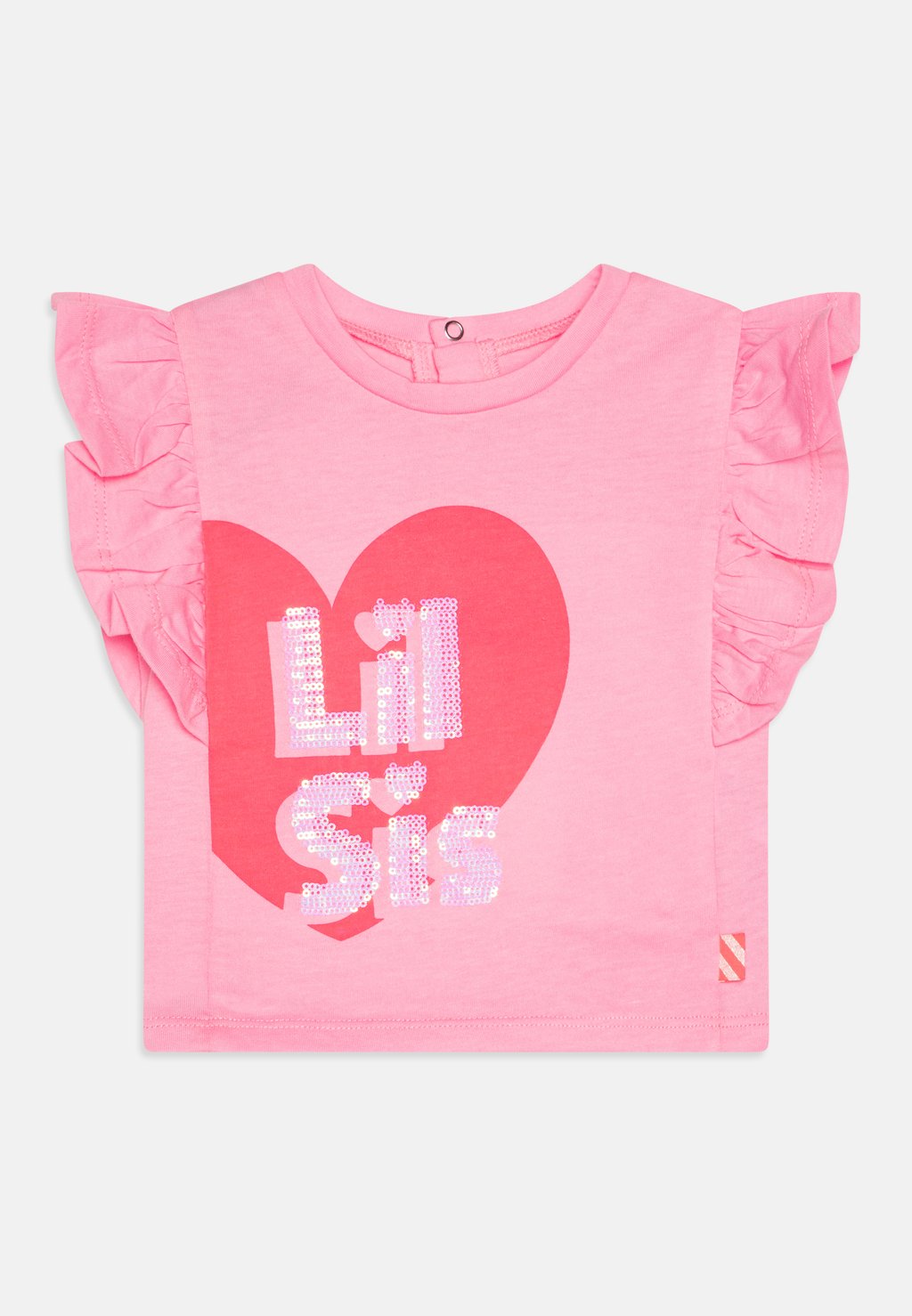 

Футболка с принтом BABY LIL SIS Billieblush, розовый