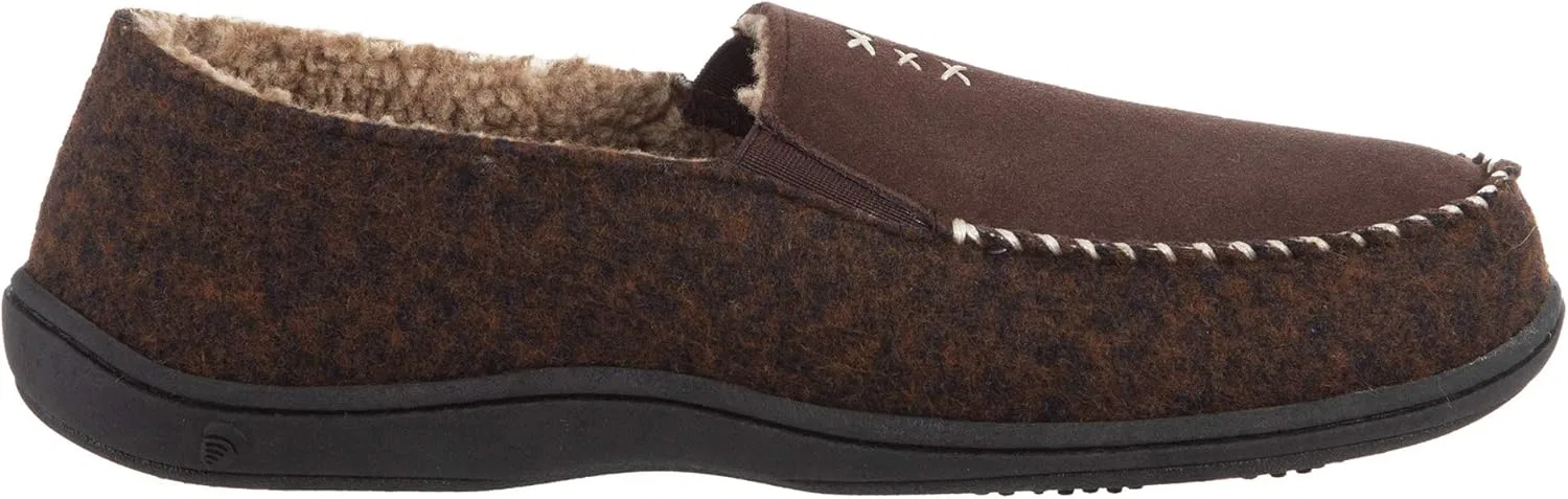 Домашние мокасины Acorn Herren Crafted Moc Slippers, Walnut Brown — фото 2
