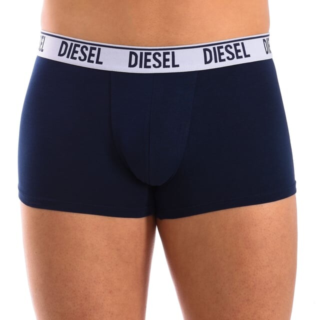 Набор из 2 боксеров из хлопка стрейч 00s9dz 0sfac мужские Diesel, синий — фото 3