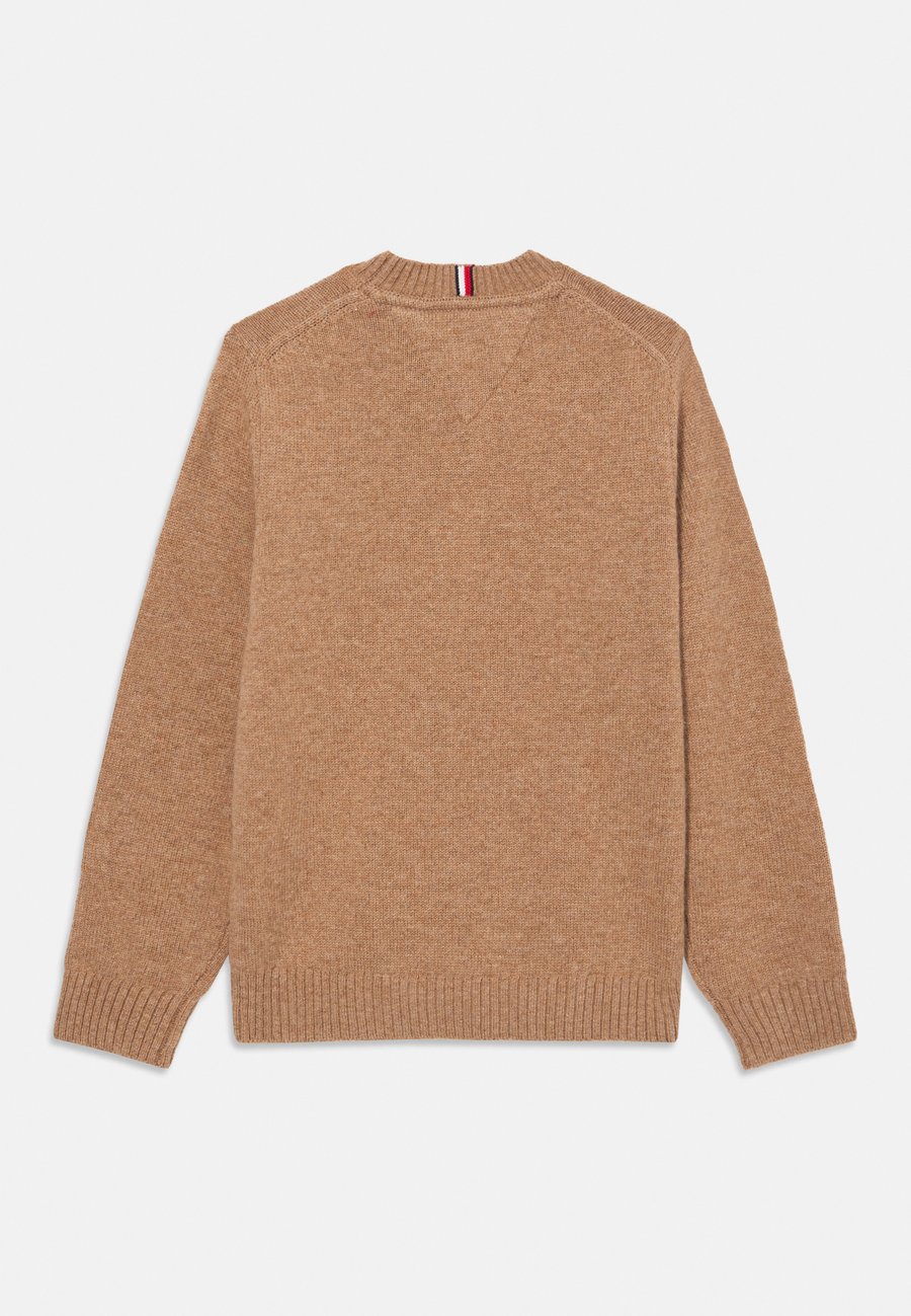 Джемпер Tommy Hilfiger ESSENTIAL PURE LAMBSWOOL JUMPER, Safari Heather/Beige — фото 2