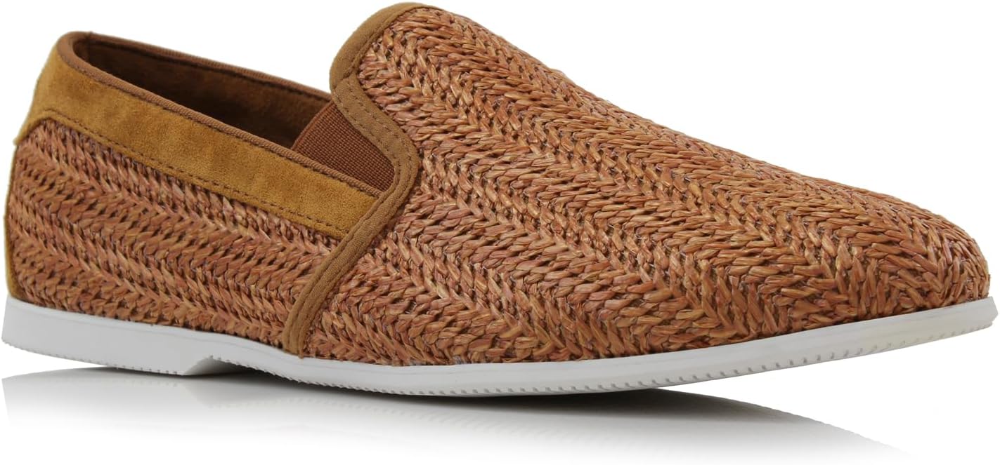 

Мужские слипоны Ferro Aldo, Плетеные эспадрильи и классические модели, Повседневная и официальная обувь, 1. Tatami Brown