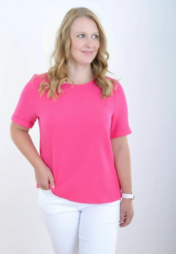 

Простая футболка Navigazione, Pink, Розовый, Простая футболка Navigazione, Pink