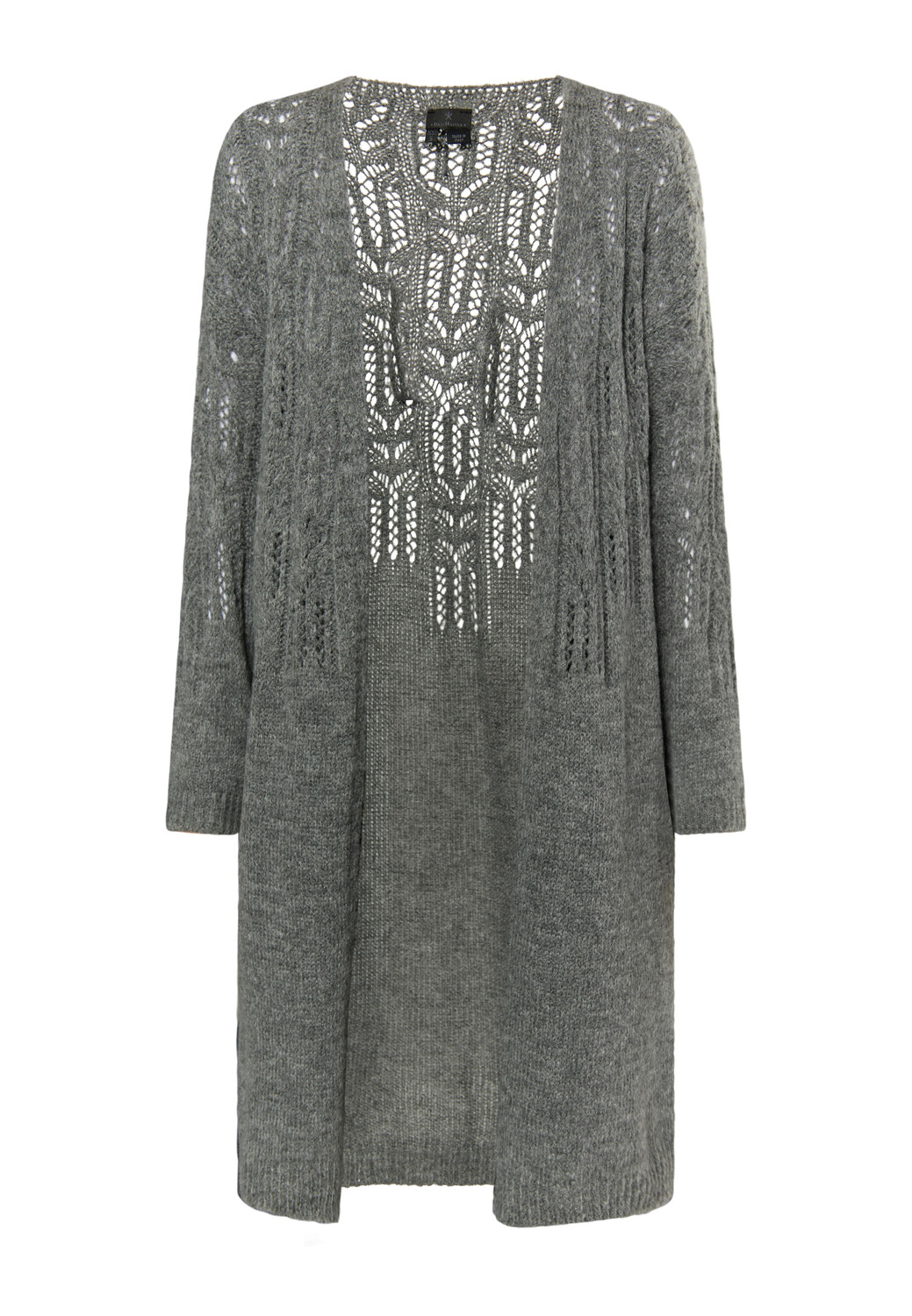

Толстовка DreiMaster Long Cardigan, цвет Grau Melange