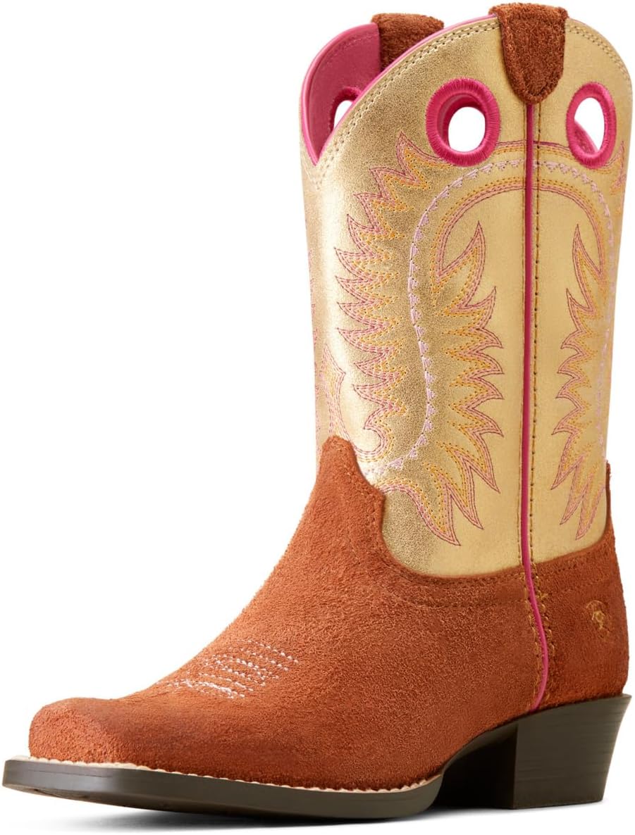 

Детские сапоги-дерби ARIAT Derby Monroe Western Boot, золотой
