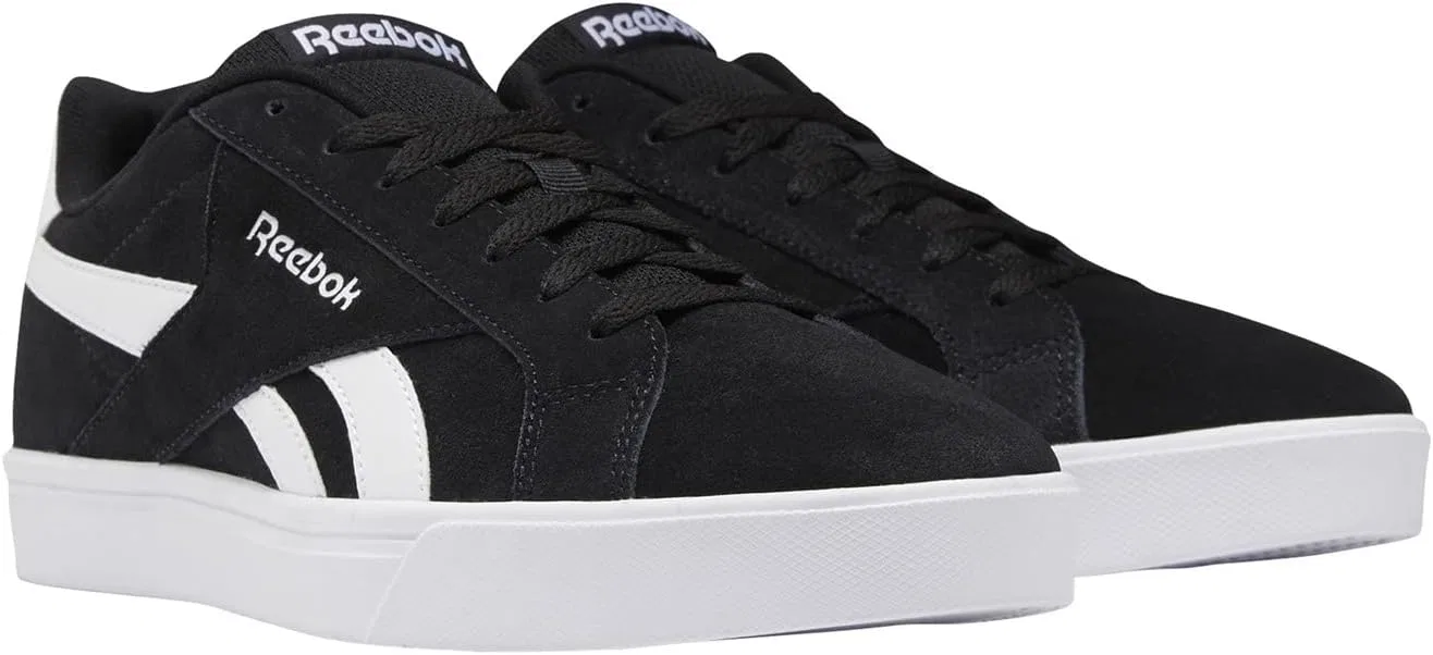Женские теннисные кроссовки Reebok Royal Complete Cln2, Black White — фото 4