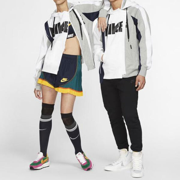 Толстовка с двойной молнией Jackets x sacai Nike, белый — фото 3