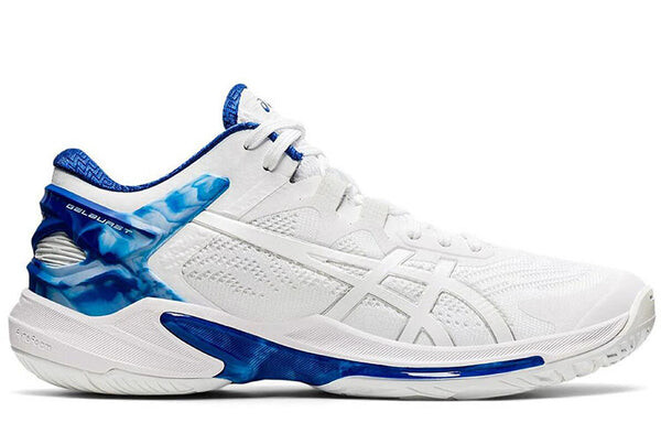 Кроссовки гель взрыв 25 низкий Asics, белый — фото 2