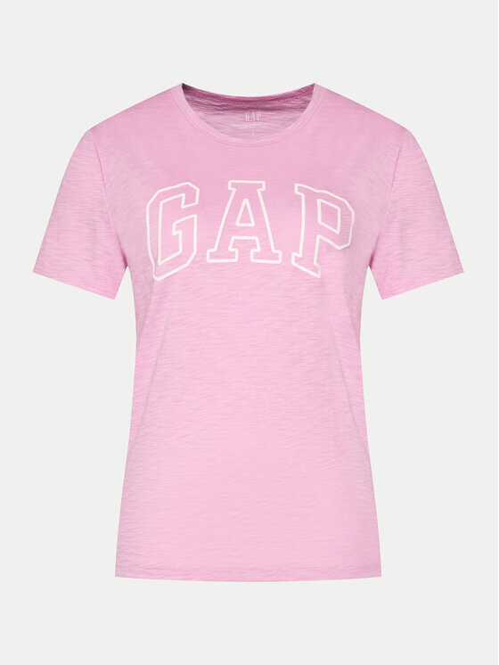 

Футболка стандартного кроя Gap, розовый
