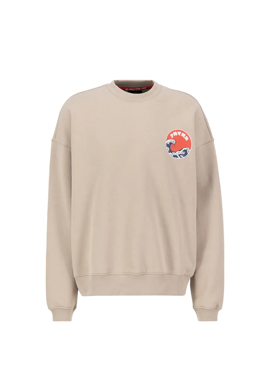 

Свитер Alpha Industries " Alpha Industries Мужчины - Толстовки Japan Wave Warrior Sweater ", цвет Vintage Sand