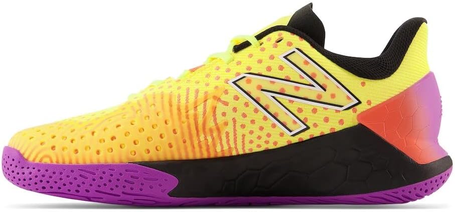 Мужские теннисные кроссовки New Balance Fresh Foam X Lav V2 для жесткого покрытия корта, черный — фото 2