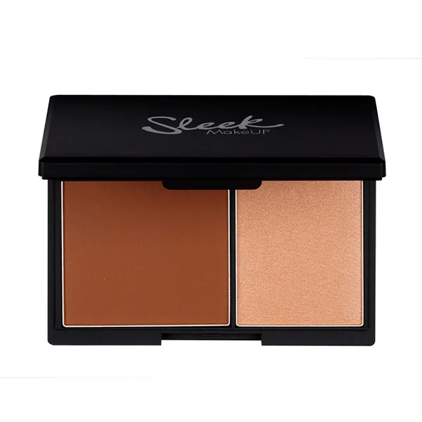 

Палитра для определения контура и освещения Face Contour Kit Sleek, цвет medium