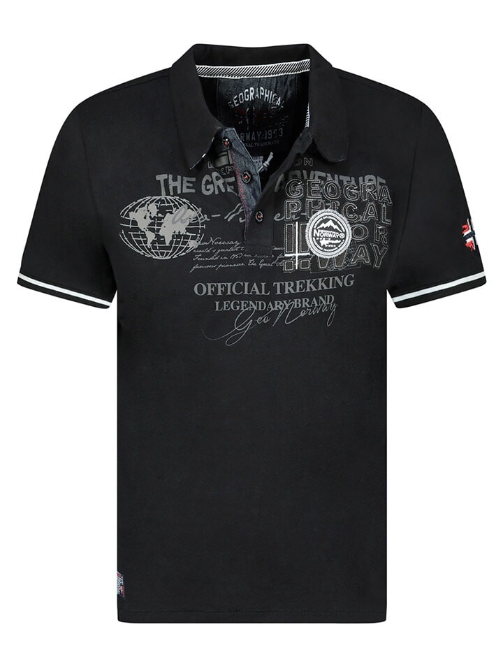 

Поло Geographical Norway, черный