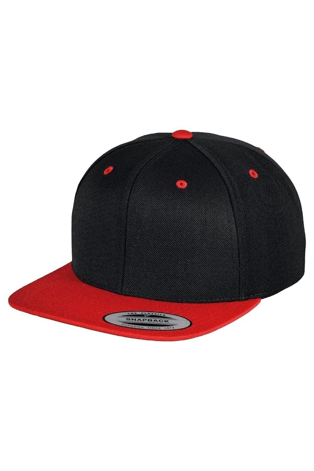 

Классическая двухцветная кепка Snapback премиум-класса Yupoong, черный