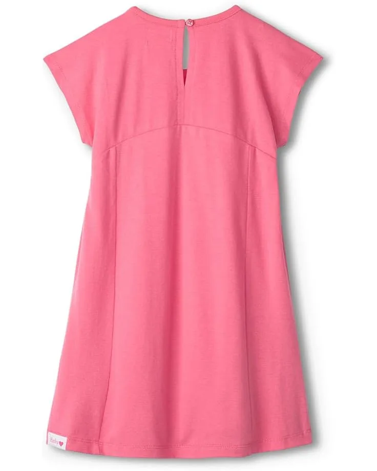 Платье Hatley Kids A-Line Panel Dress (Toddler/Little Kid/Big Kid), Pink Butterfly — фото 2