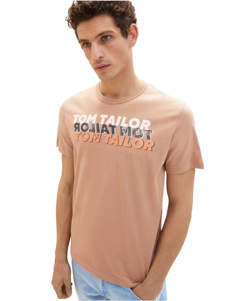 

Футболка Tom Tailor, коричневый
