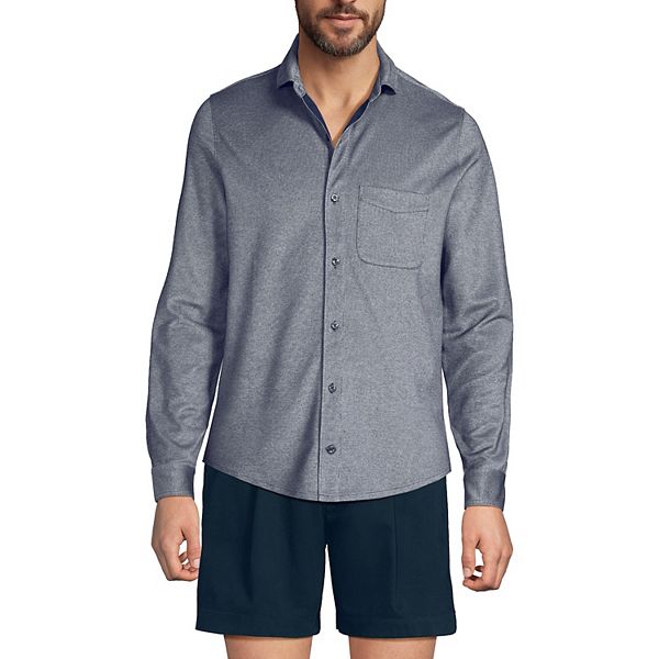 

Рубашка oxford Big & Tall с длинным рукавом Lands' End